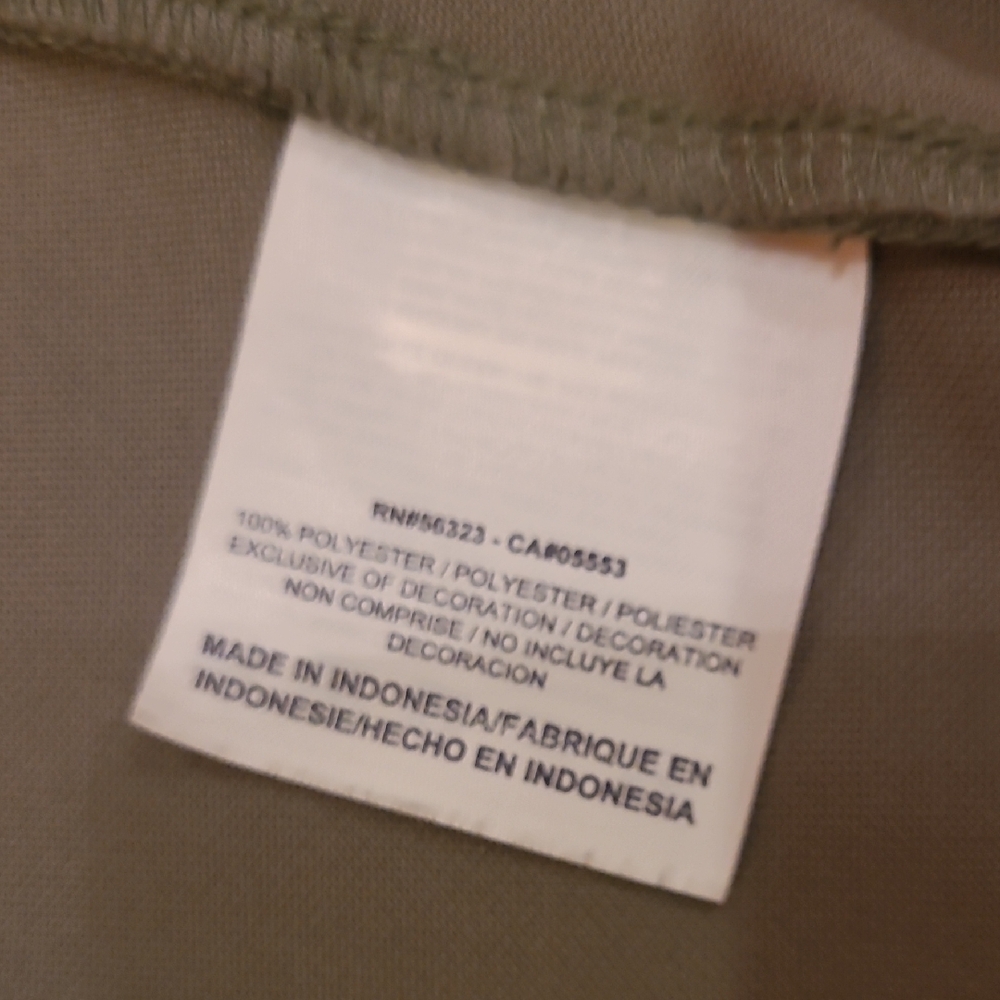 Nike Men's Olive Full Zip Track Jacket Large - Picture 4 of 7